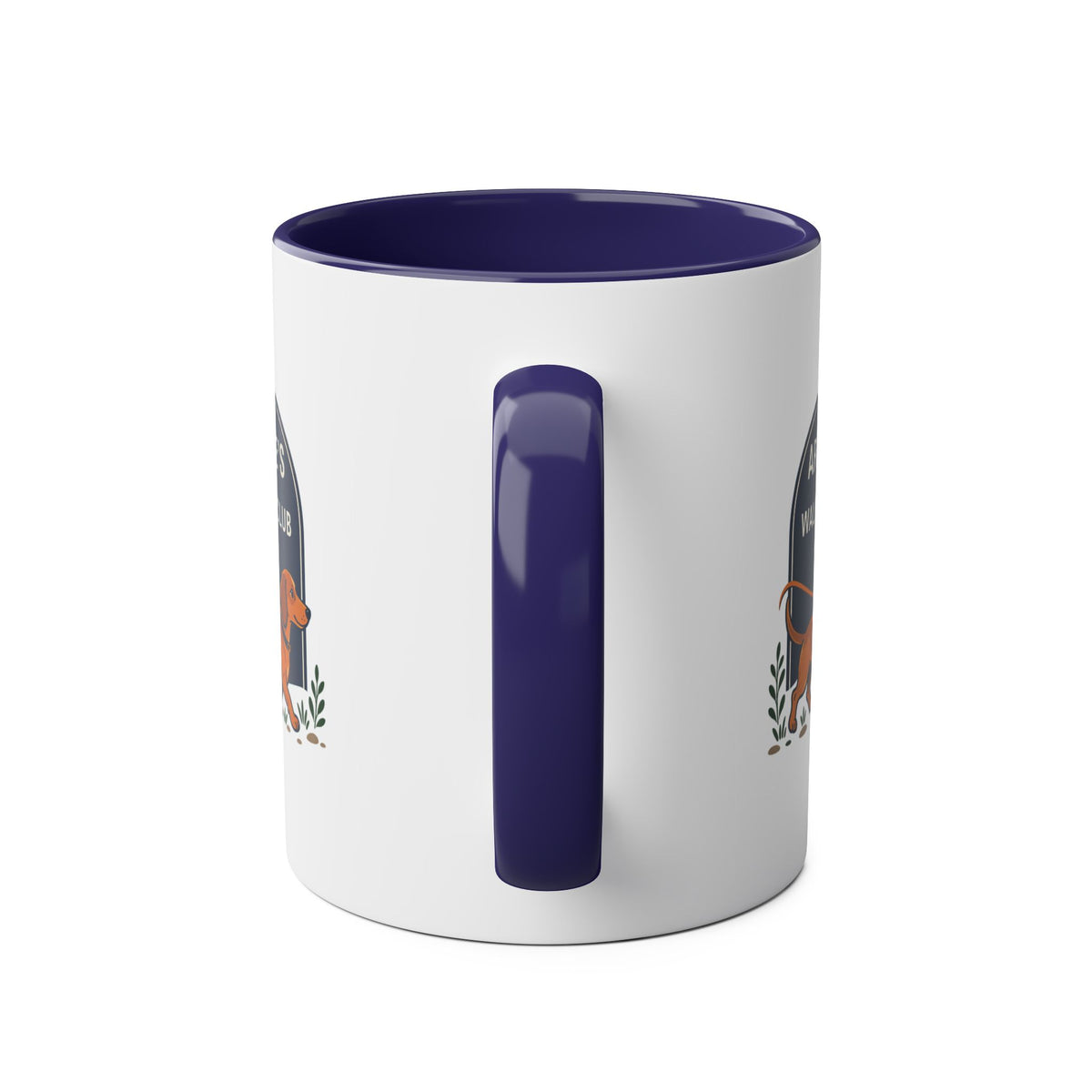 Walking Club – Personalised Dachshund Mug – 11oz