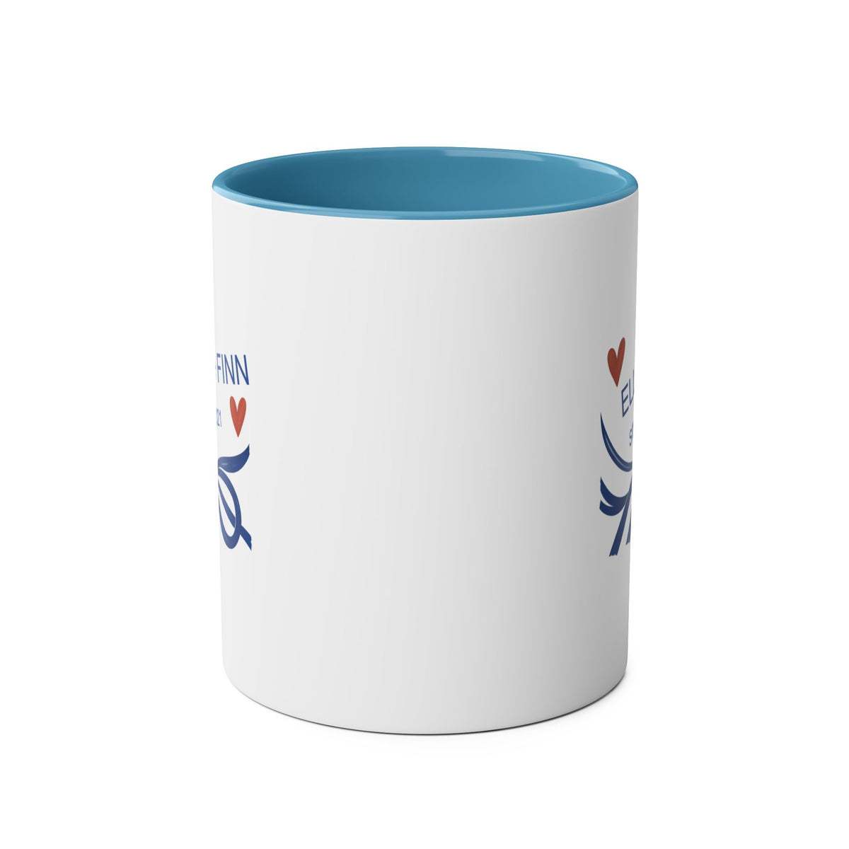 Since We Met – Personalised Couple Accent Mug – 11oz