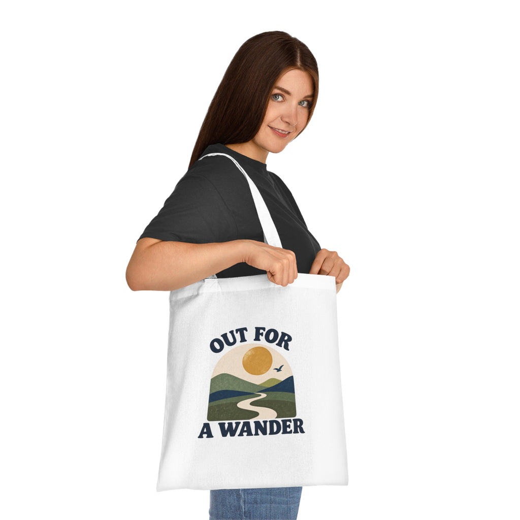 Out for a Wander Cotton Tote Bag
