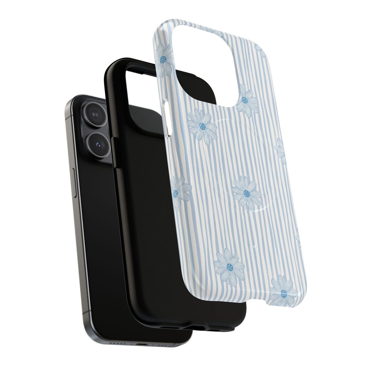 Blue Ditsy Floral Magnetic Phone Case – view 13