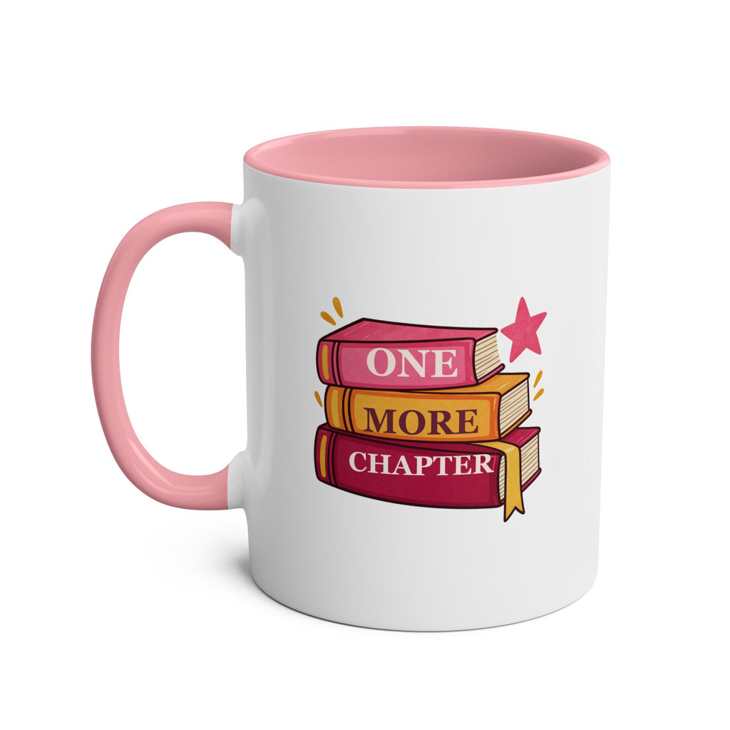 One More Chapter – Bookish Accent Mug – 11oz