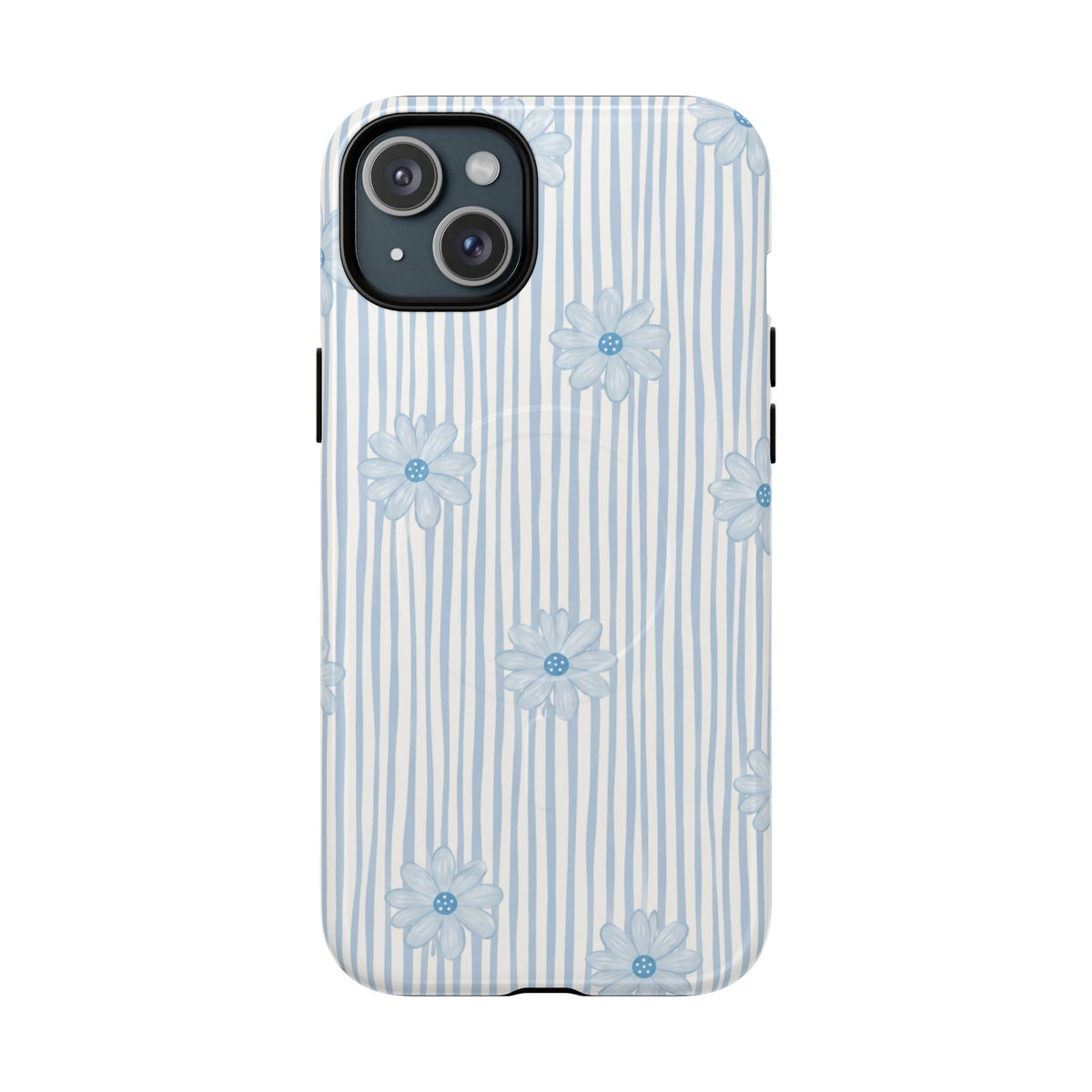 Blue Ditsy Floral Magnetic Phone Case – view 5