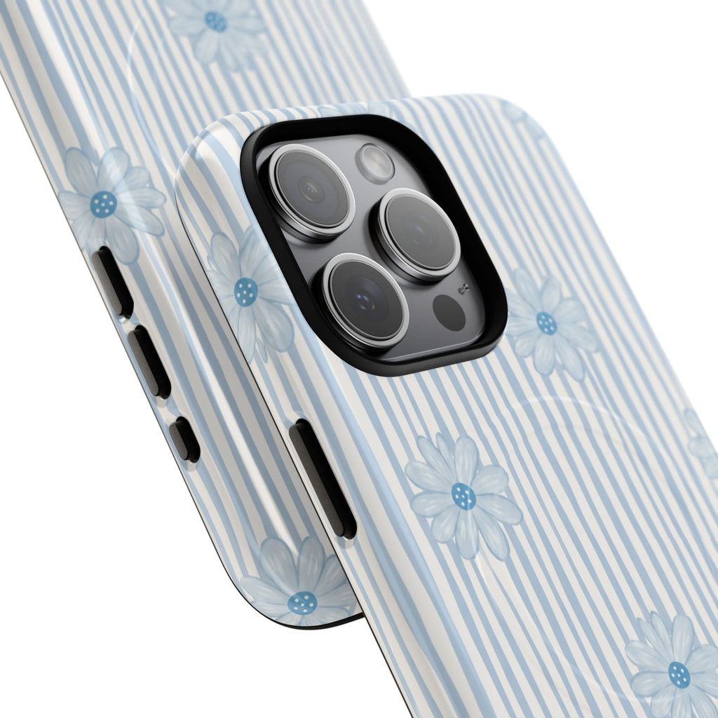 Blue Ditsy Floral Magnetic Phone Case – view 20