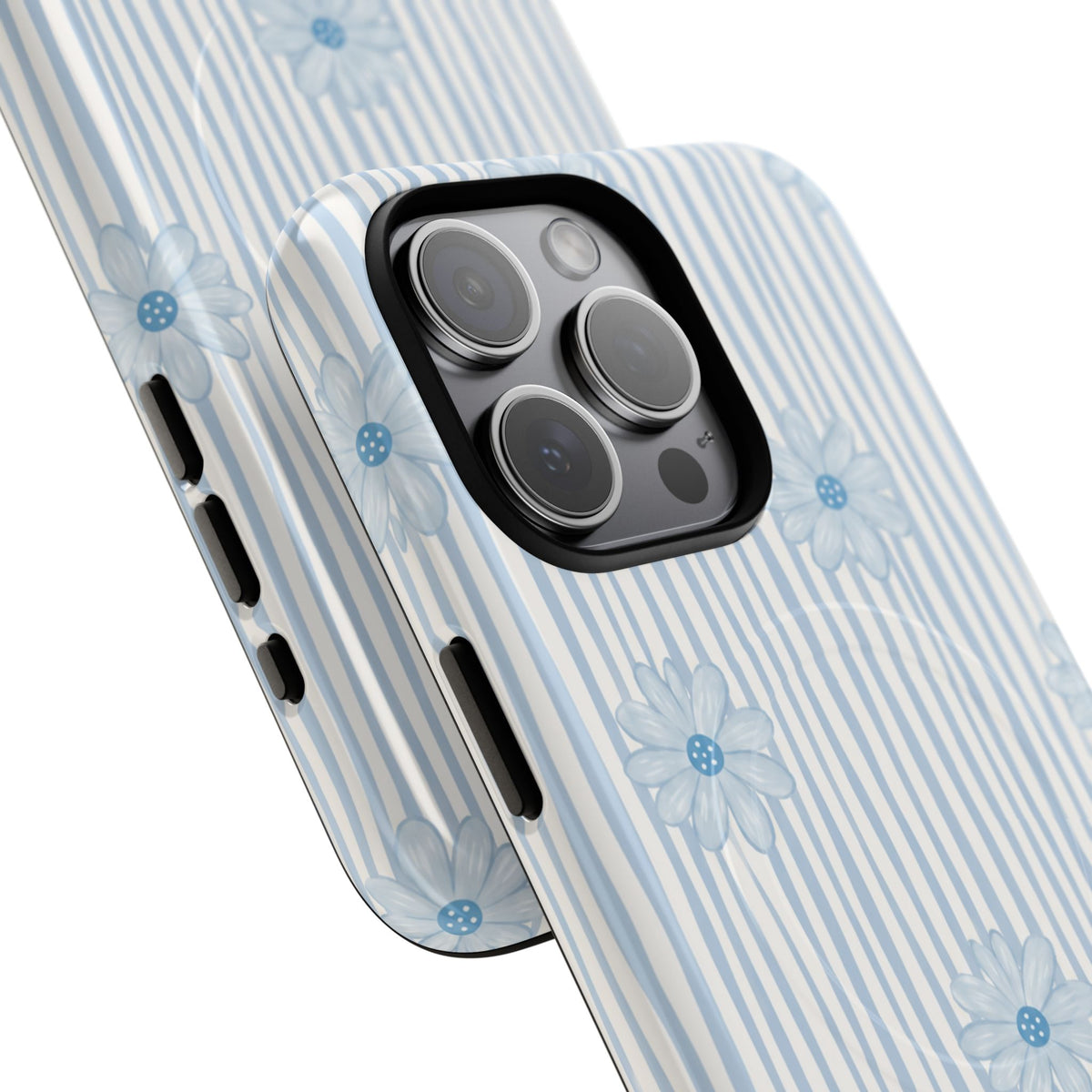 Blue Ditsy Floral Magnetic Phone Case – view 20