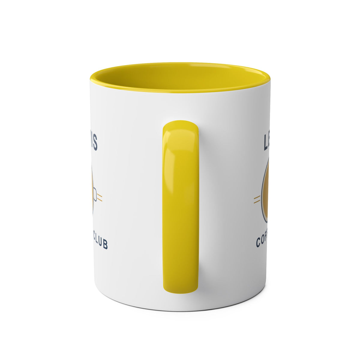 Coffee Club – Personalised Name Accent Mug – 11oz