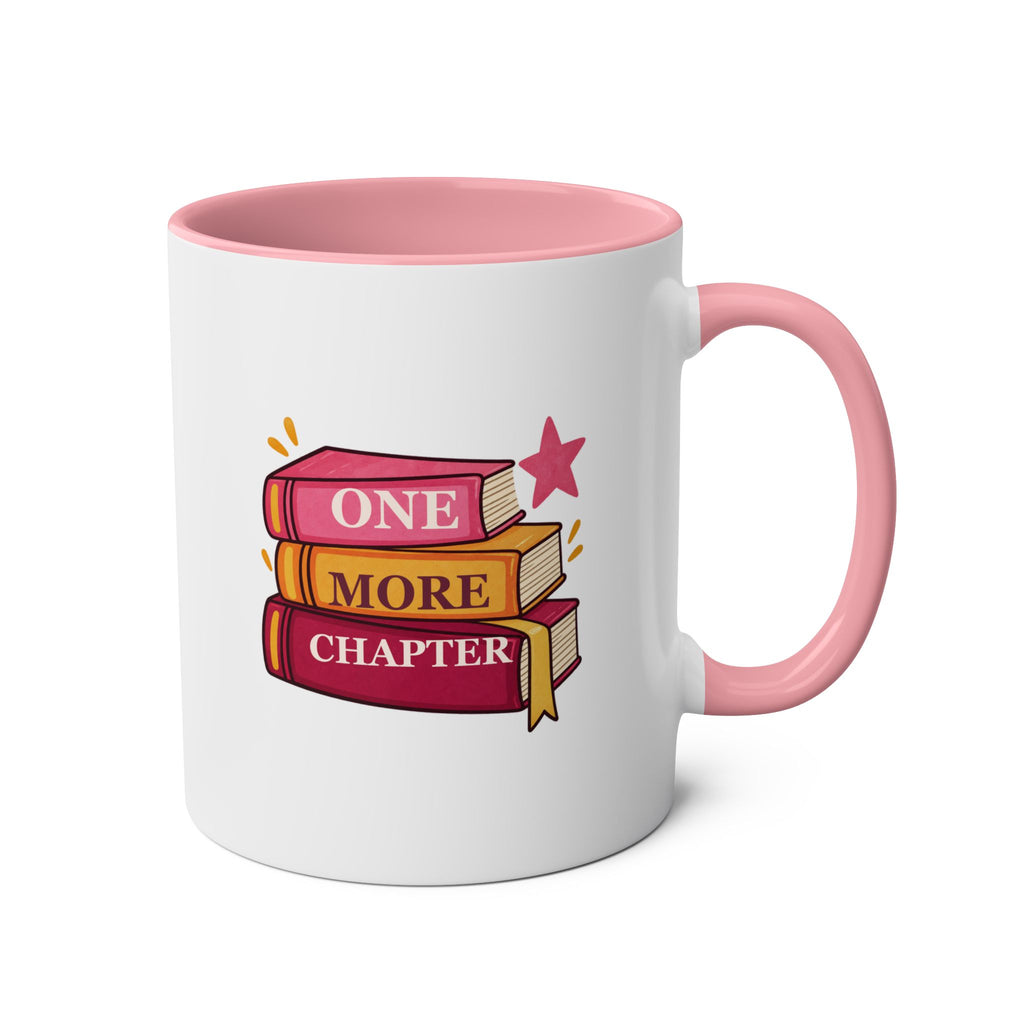 One More Chapter – Bookish Accent Mug – 11oz