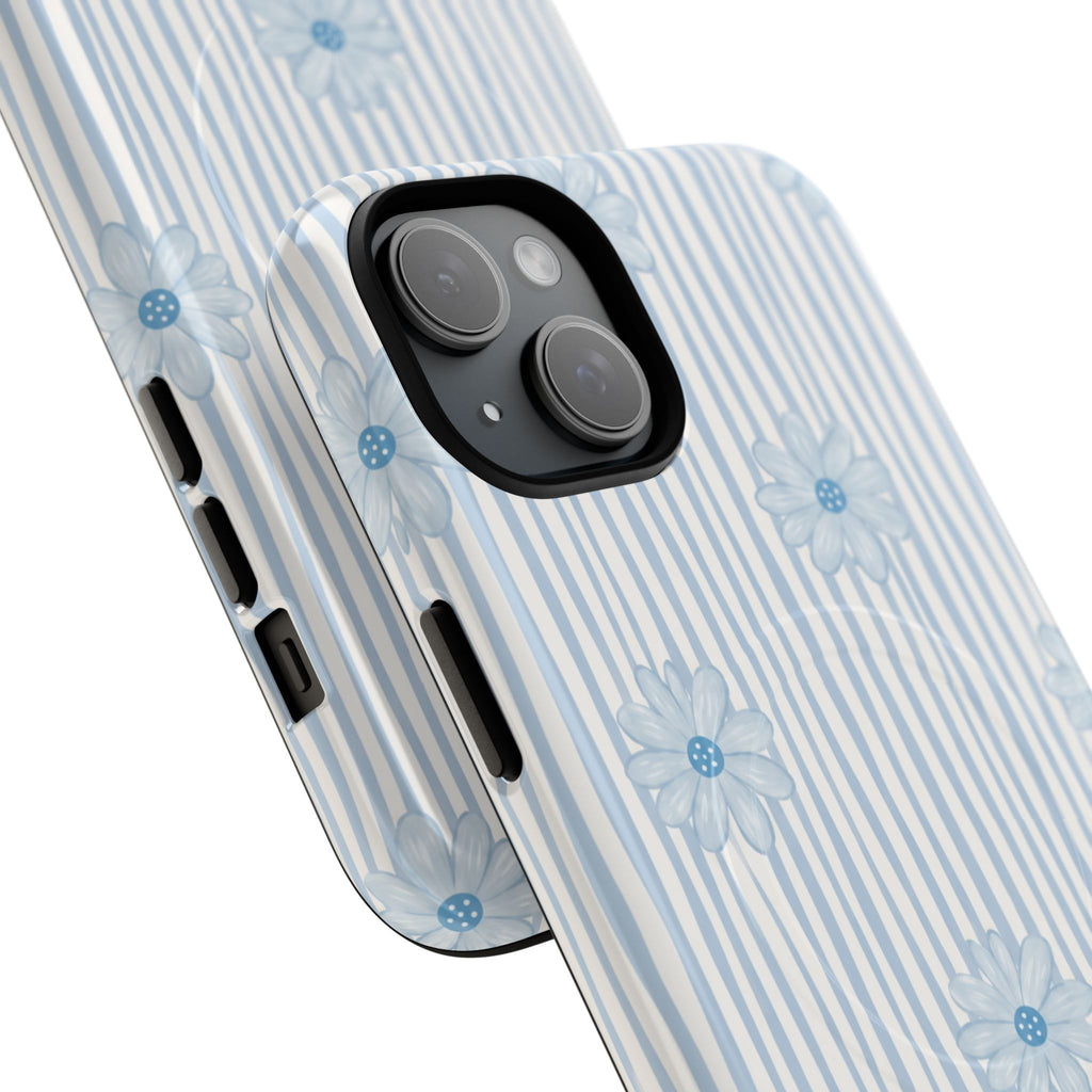 Blue Ditsy Floral Magnetic Phone Case – view 16