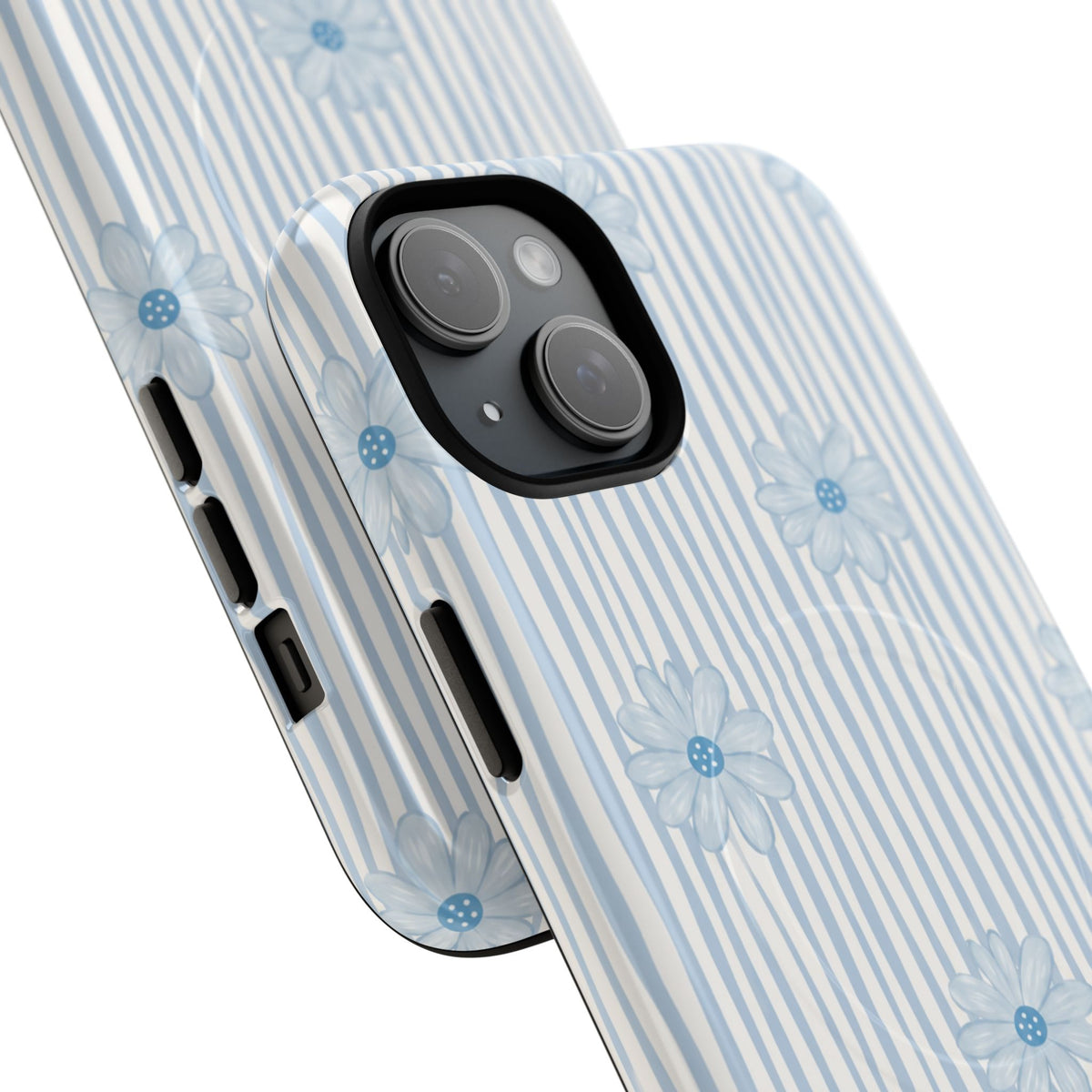 Blue Ditsy Floral Magnetic Phone Case – view 16