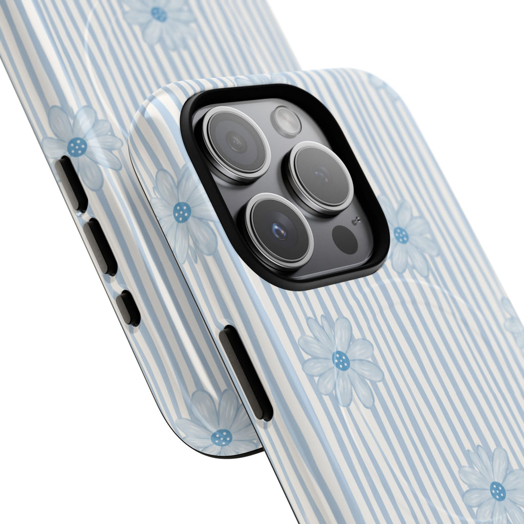 Blue Ditsy Floral Magnetic Phone Case – view 12