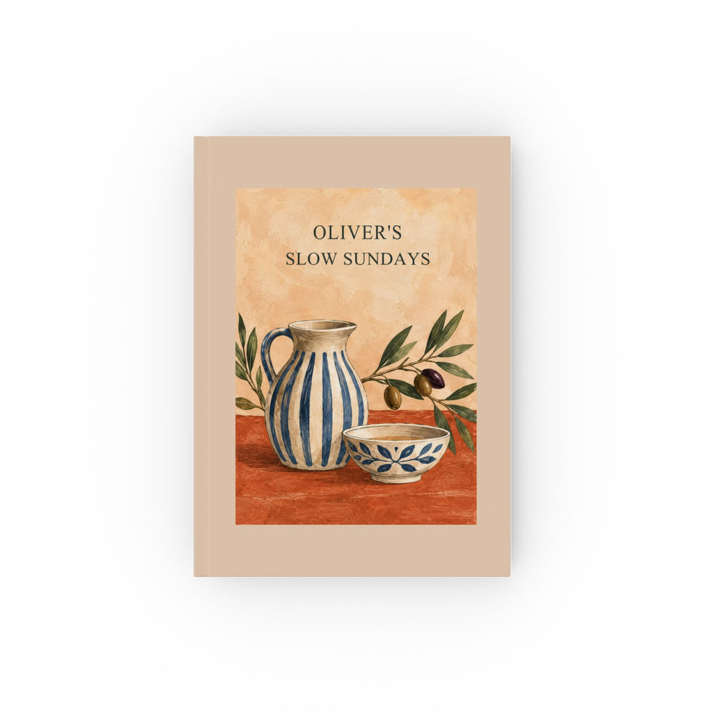 Personalised Slow Sundays Hardback Journal