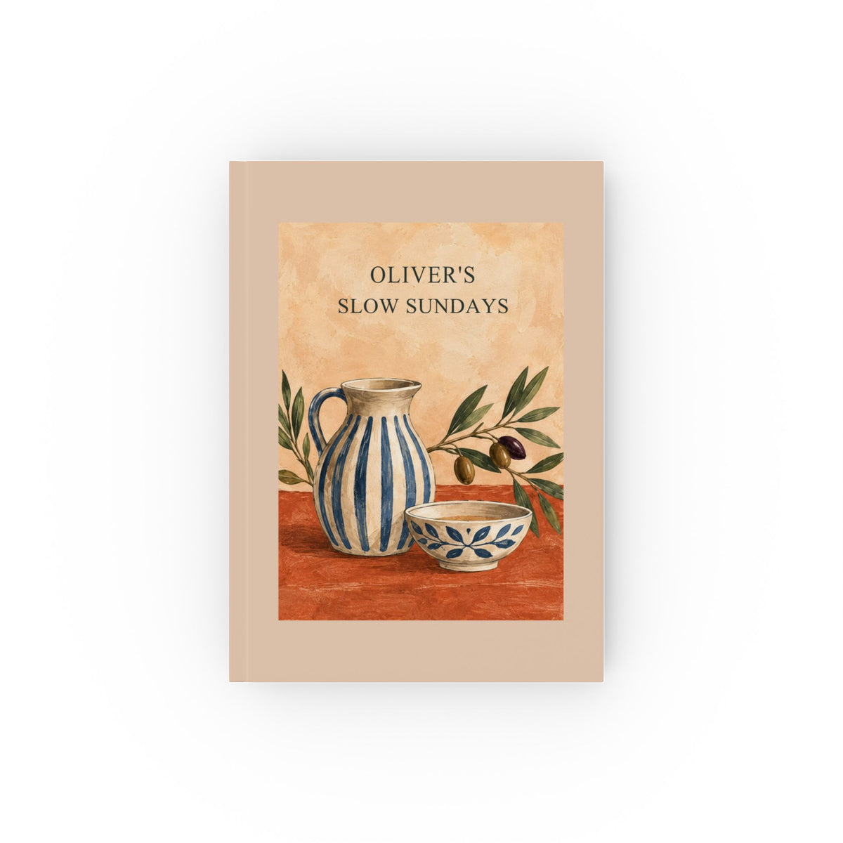Personalised Slow Sundays Hardback Journal