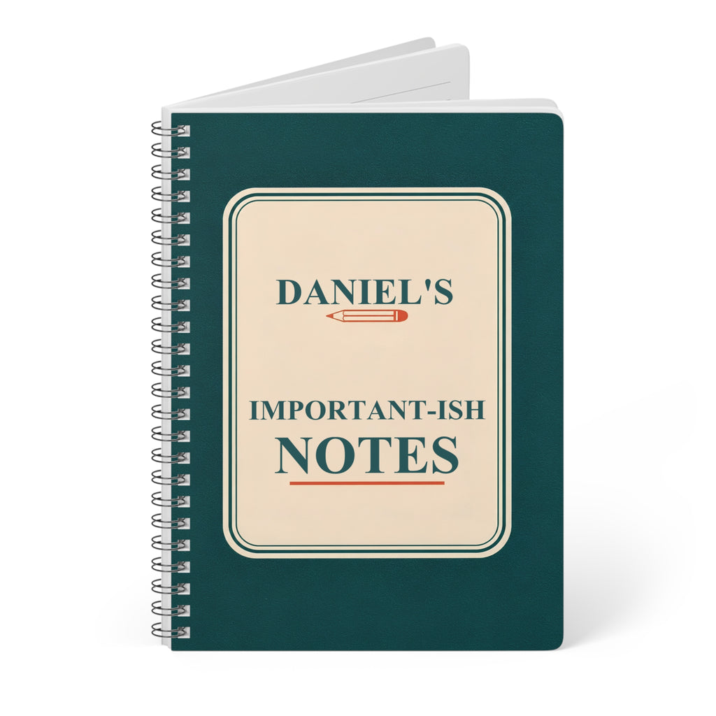 The Desk Department – Personalised A5 Lined Notebook
