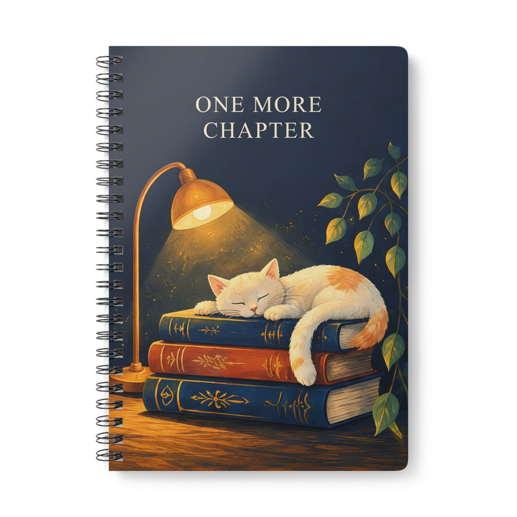 Bookish Night Shift – One More Chapter A5 Notebook
