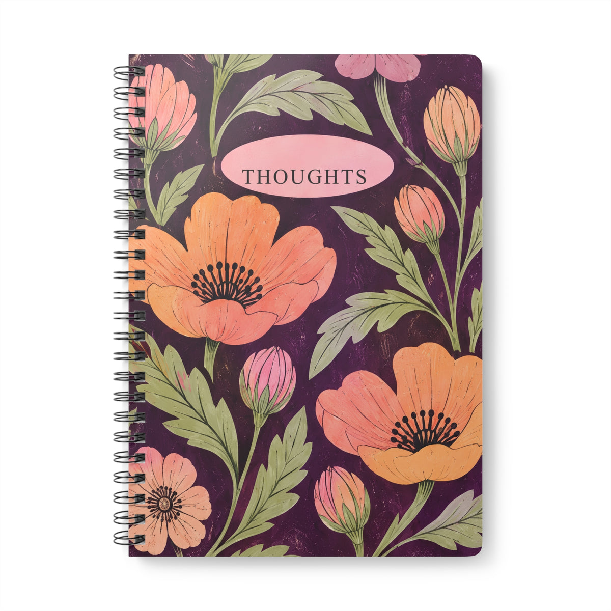 After-Hours Garden A5 Lined Notebook