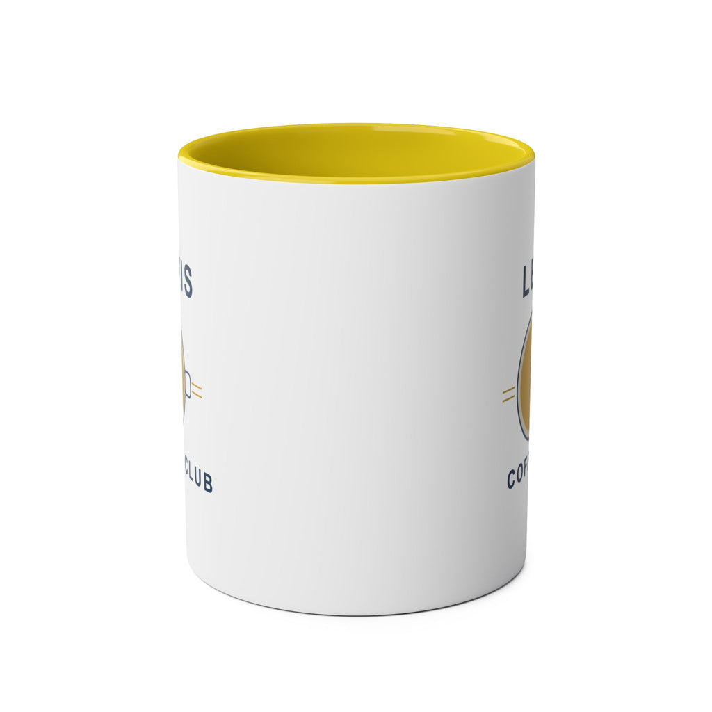 Coffee Club – Personalised Name Accent Mug – 11oz