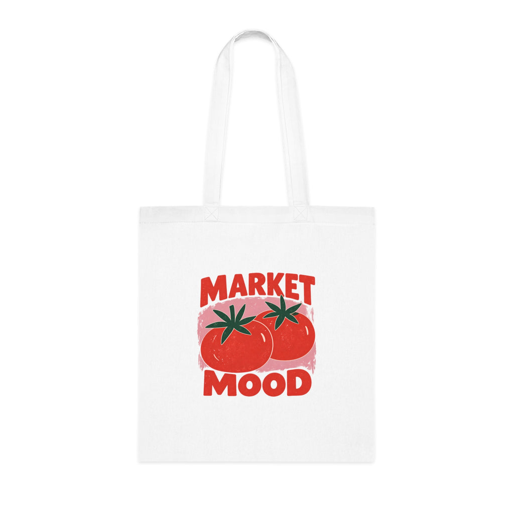 Market Mood Cotton Tote Bag