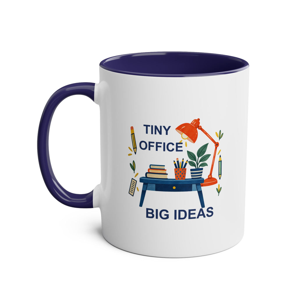 Tiny Office, Big Ideas Accent Mug – 11oz