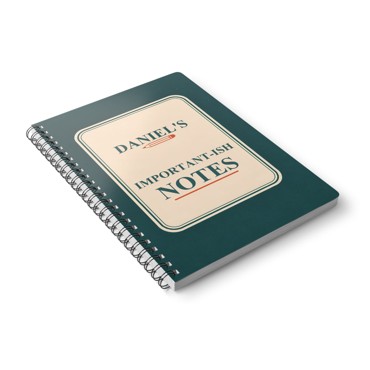 The Desk Department – Personalised A5 Lined Notebook