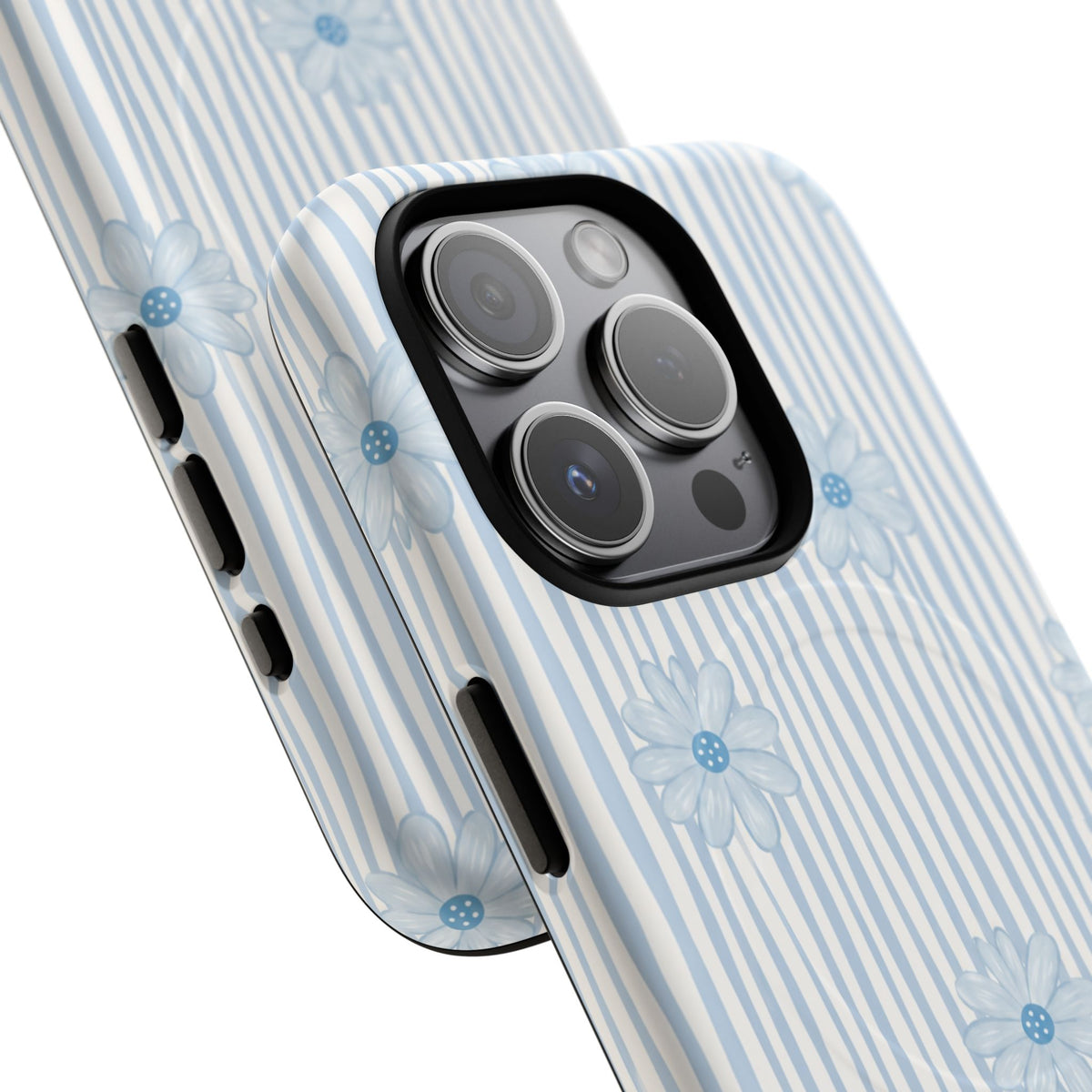 Blue Ditsy Floral Magnetic Phone Case – view 14