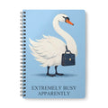 Admin Swan – Funny A5 Lined Notebook