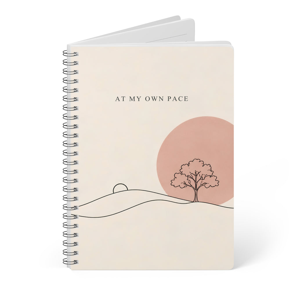 The Slow Line – At My Own Pace A5 Lined Notebook