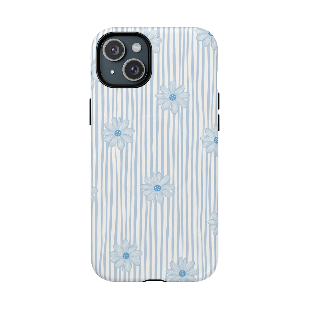 Blue Ditsy Floral Magnetic Phone Case – view 6