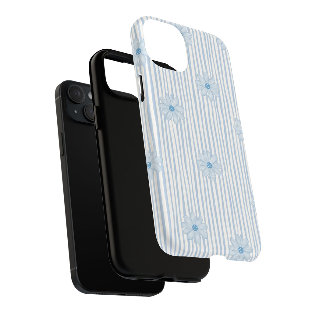 Blue Ditsy Floral Magnetic Phone Case – view 19