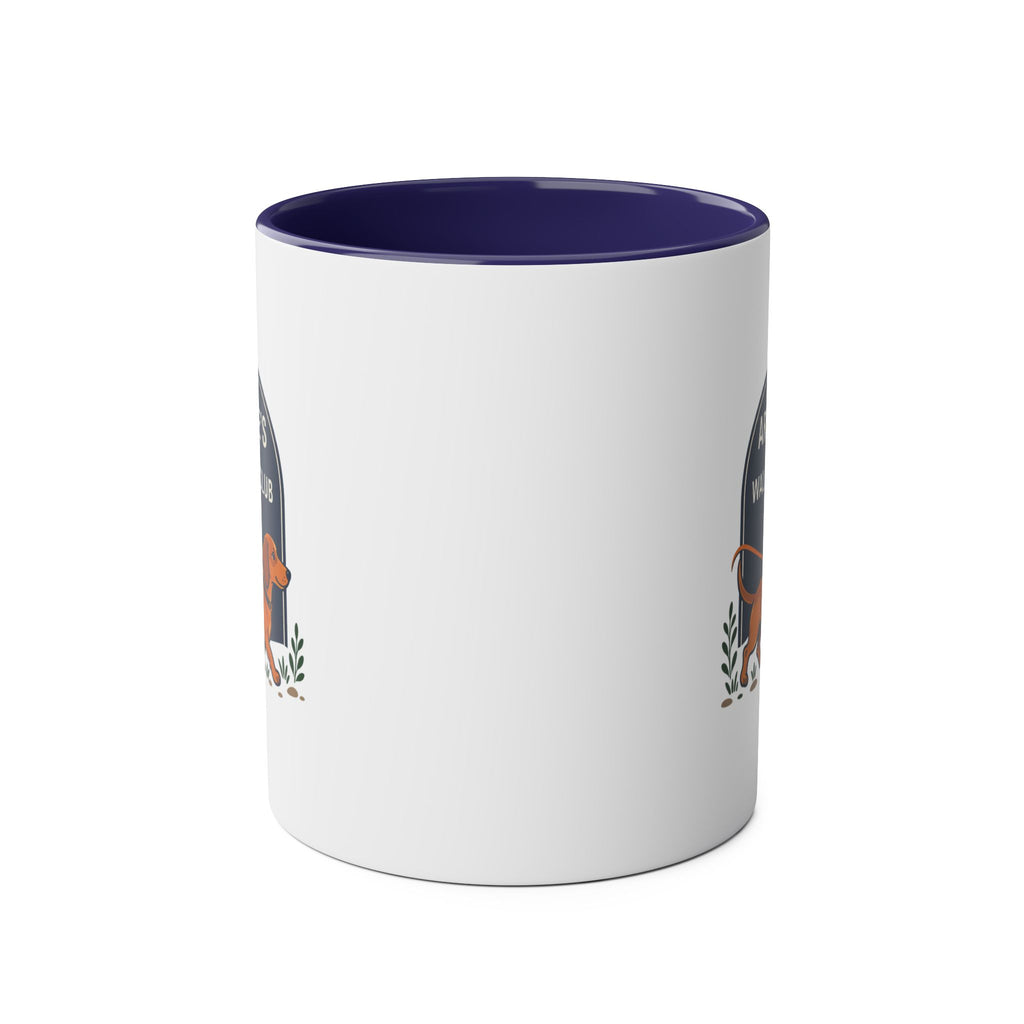 Walking Club – Personalised Dachshund Mug – 11oz