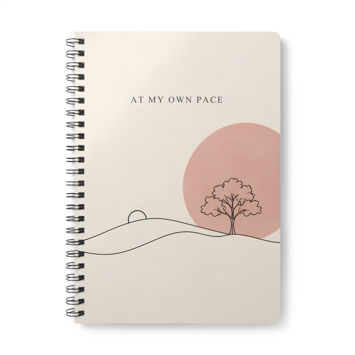 The Slow Line – At My Own Pace A5 Lined Notebook