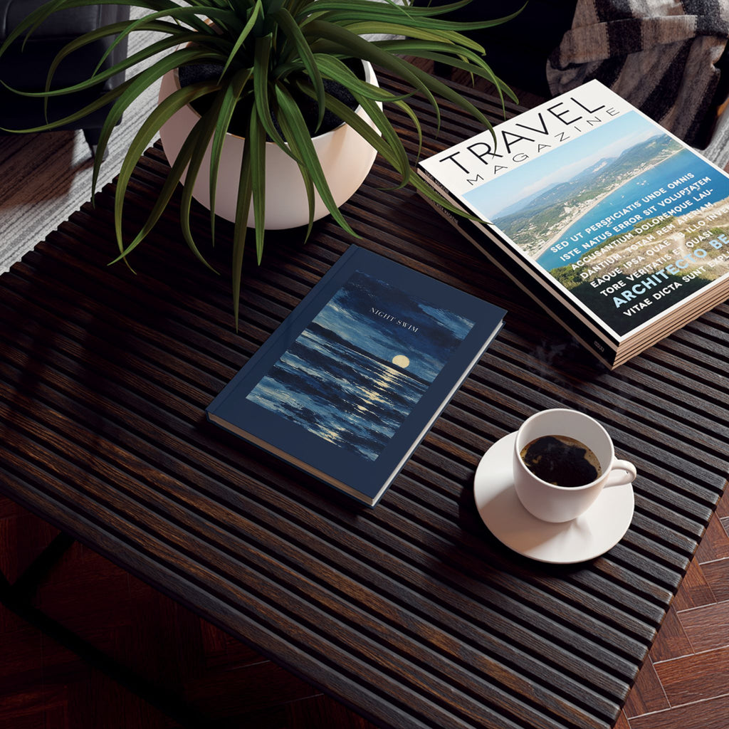 Night Swim Hardback Journal