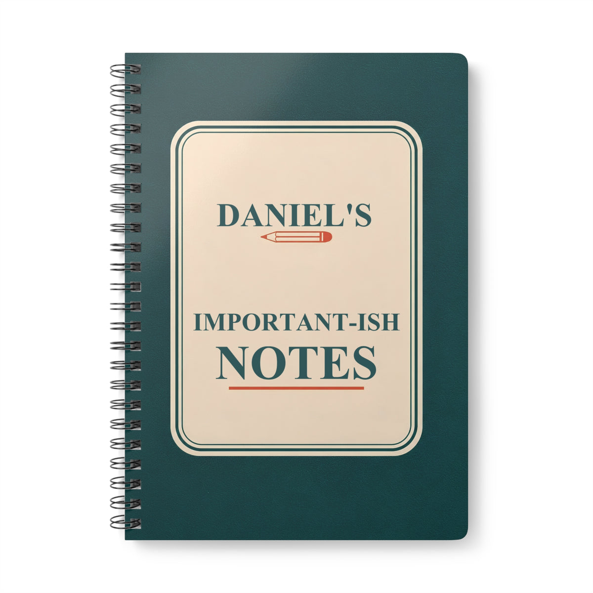 The Desk Department – Personalised A5 Lined Notebook