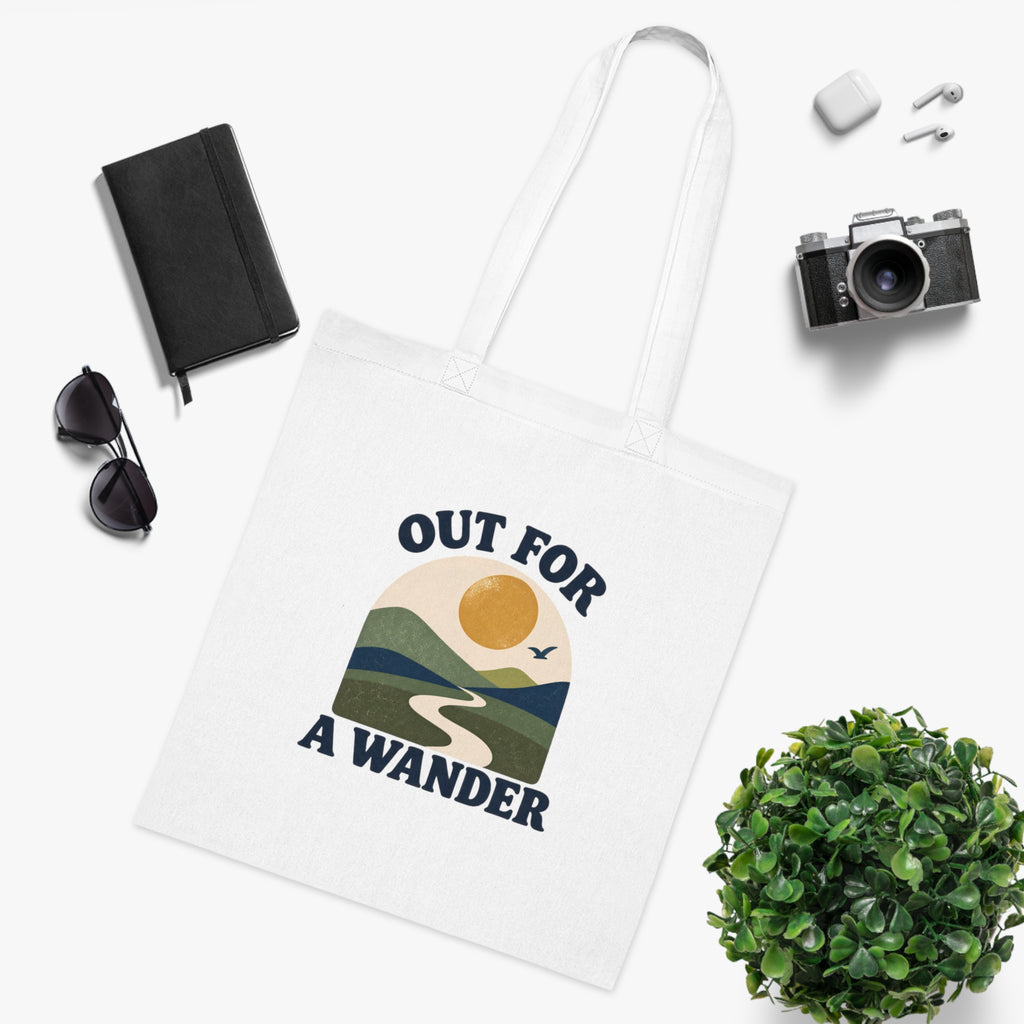 Out for a Wander Cotton Tote Bag