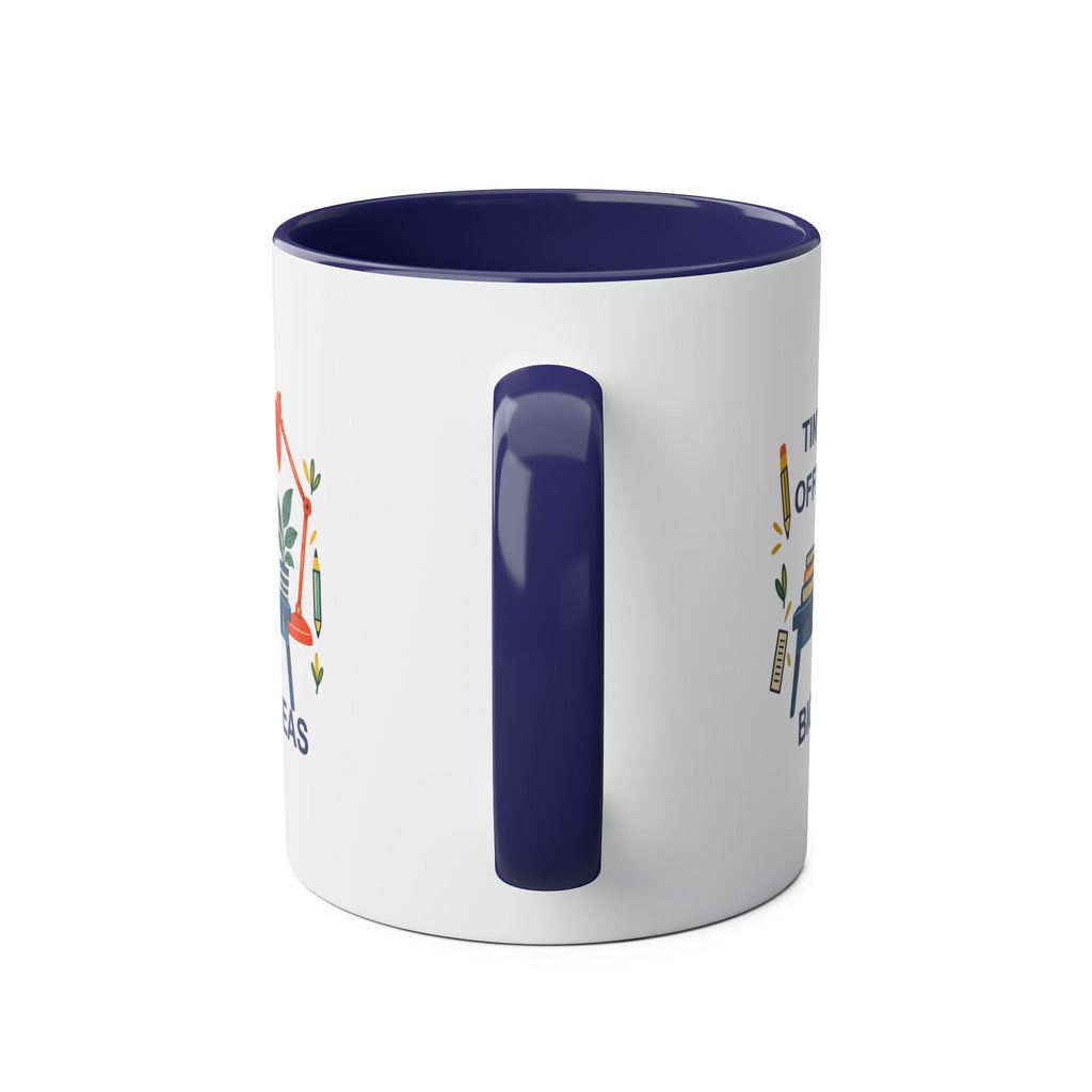 Tiny Office, Big Ideas Accent Mug – 11oz
