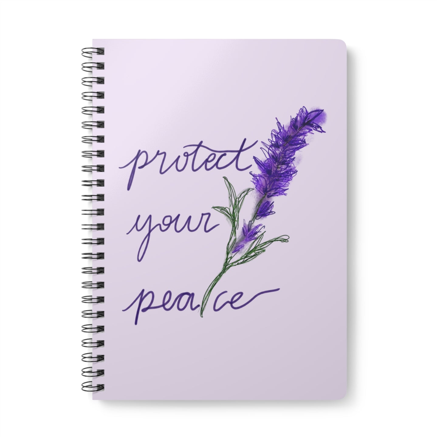 Protect Your Peace A5 Lined Notebook