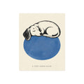 A Very Good Pause – Sleeping Dachshund Art Print