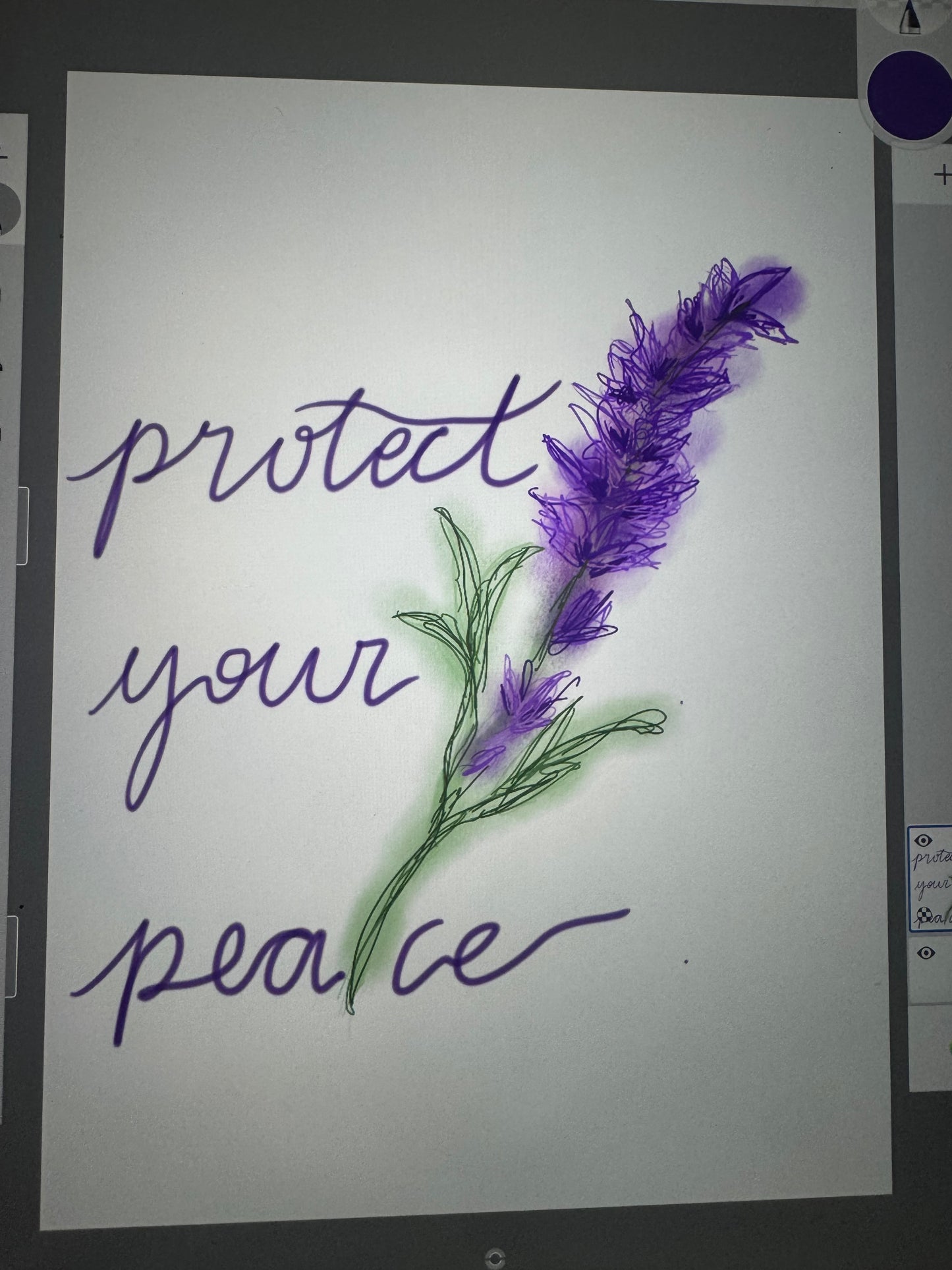 Protect Your Peace A5 Lined Notebook