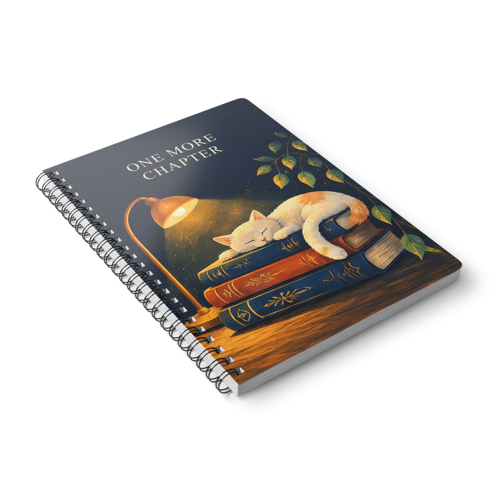 Bookish Night Shift – One More Chapter A5 Notebook