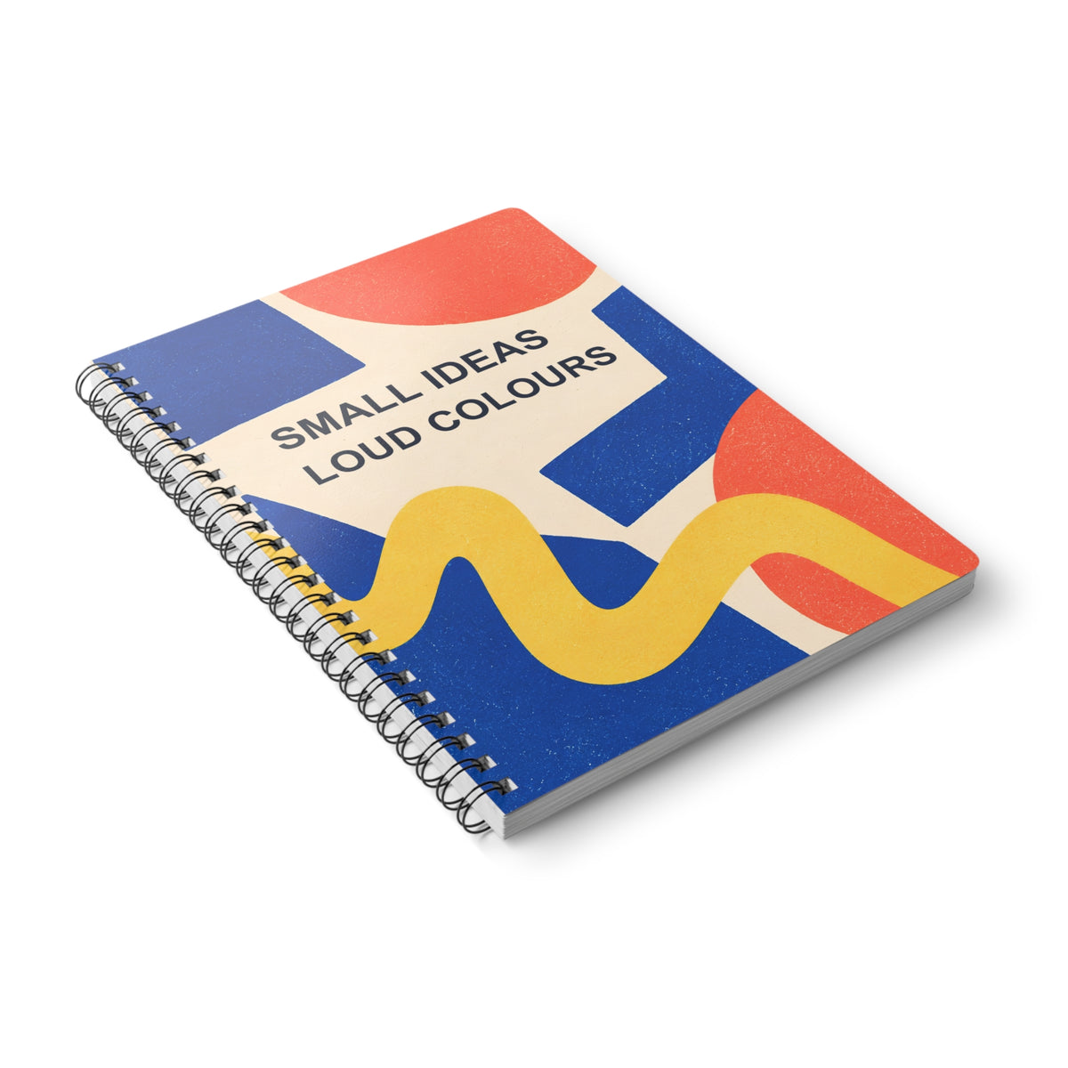 Small Ideas, Loud Colours A5 Lined Notebook