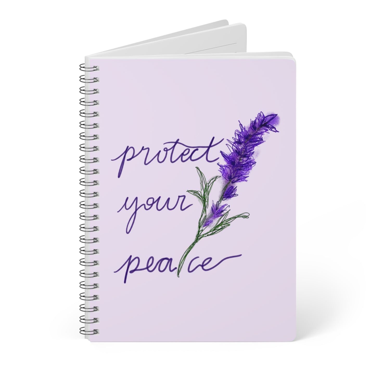 Protect Your Peace A5 Lined Notebook