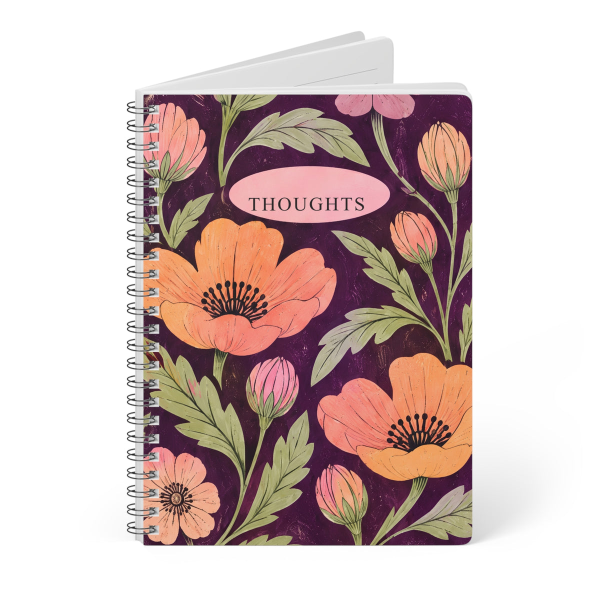 After-Hours Garden A5 Lined Notebook