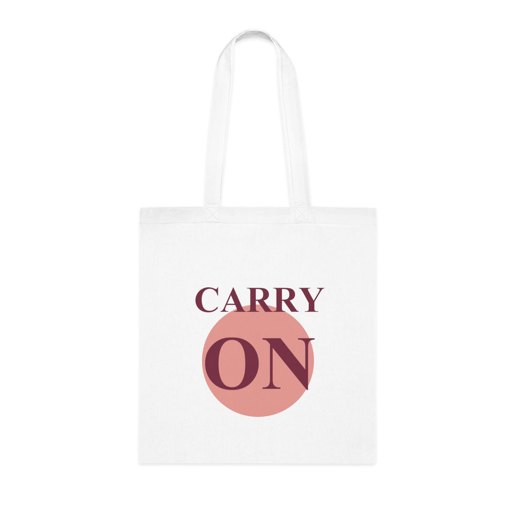 Carry On Cotton Tote Bag