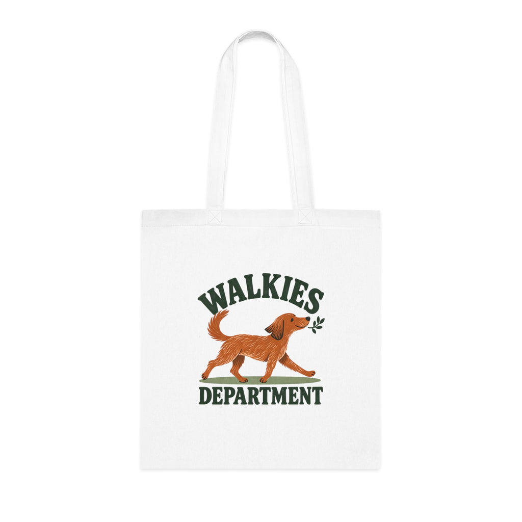 Walkies Department Cotton Tote Bag