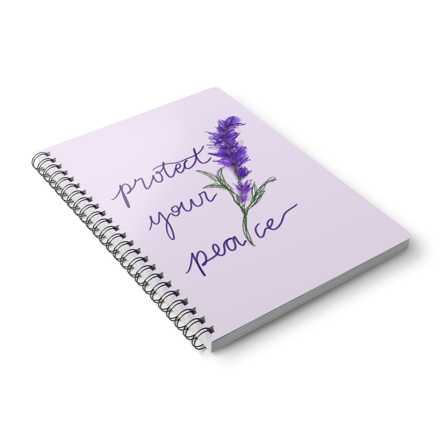 Protect Your Peace A5 Lined Notebook