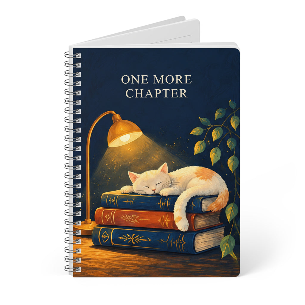 Bookish Night Shift – One More Chapter A5 Notebook