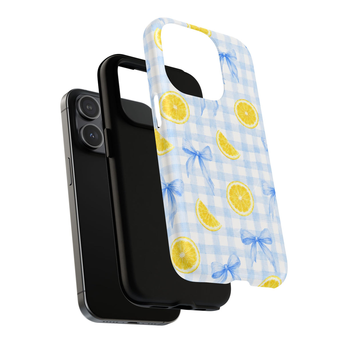Lemon & Blue Bows Magnetic Phone Case – view 15
