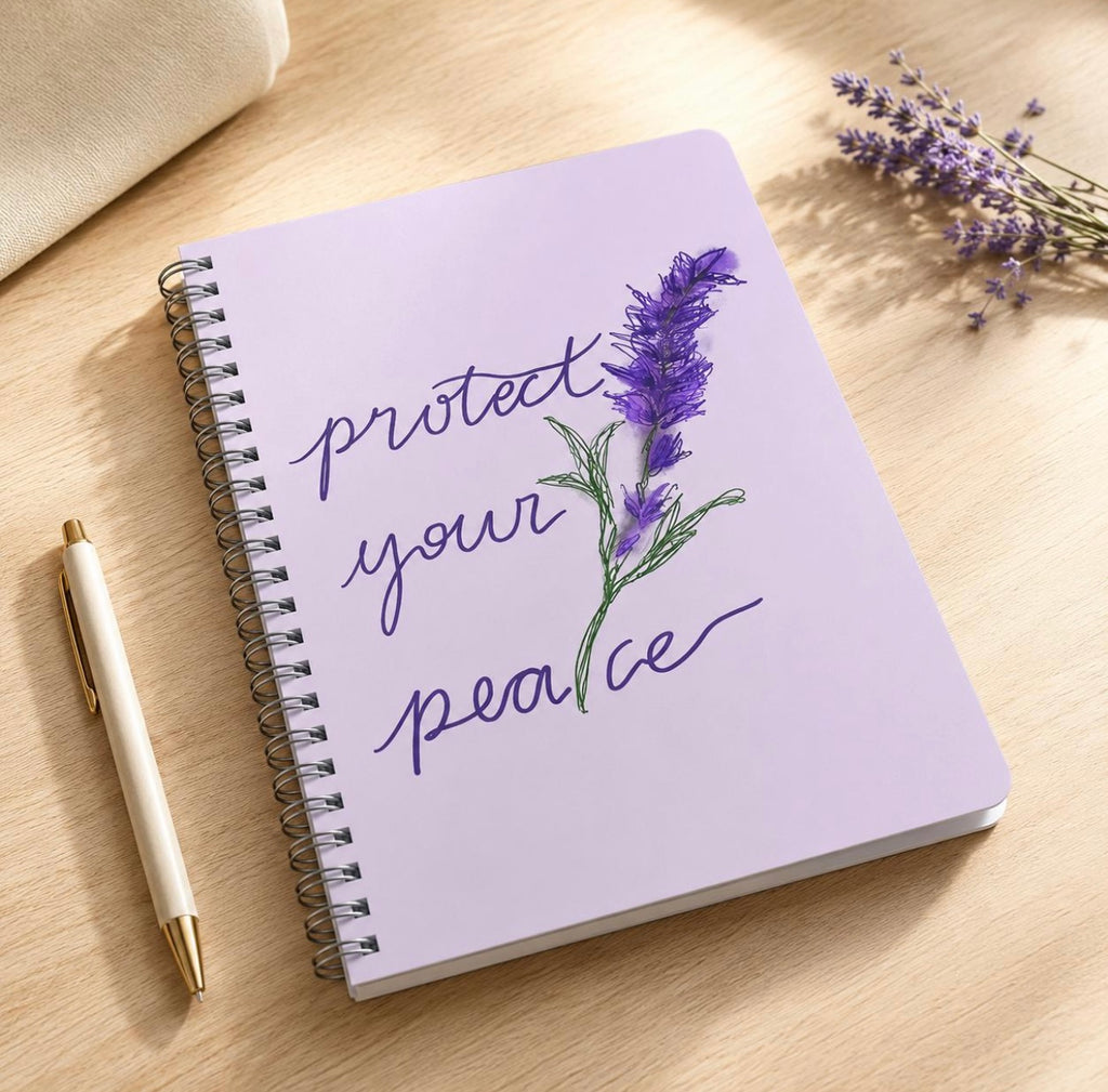 Protect Your Peace A5 Lined Notebook