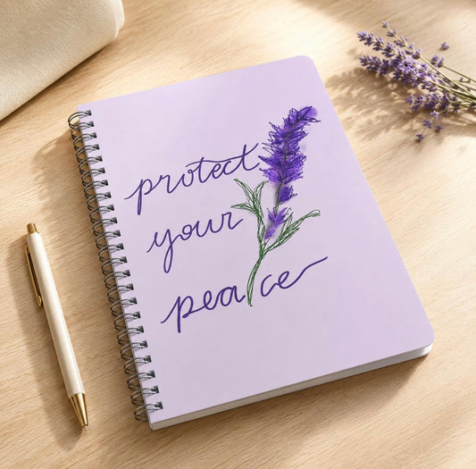 Protect Your Peace A5 Lined Notebook