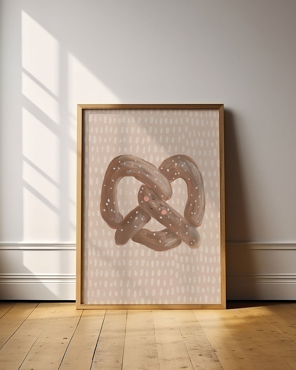 Can You Knot Pretzel Art Print – view 3