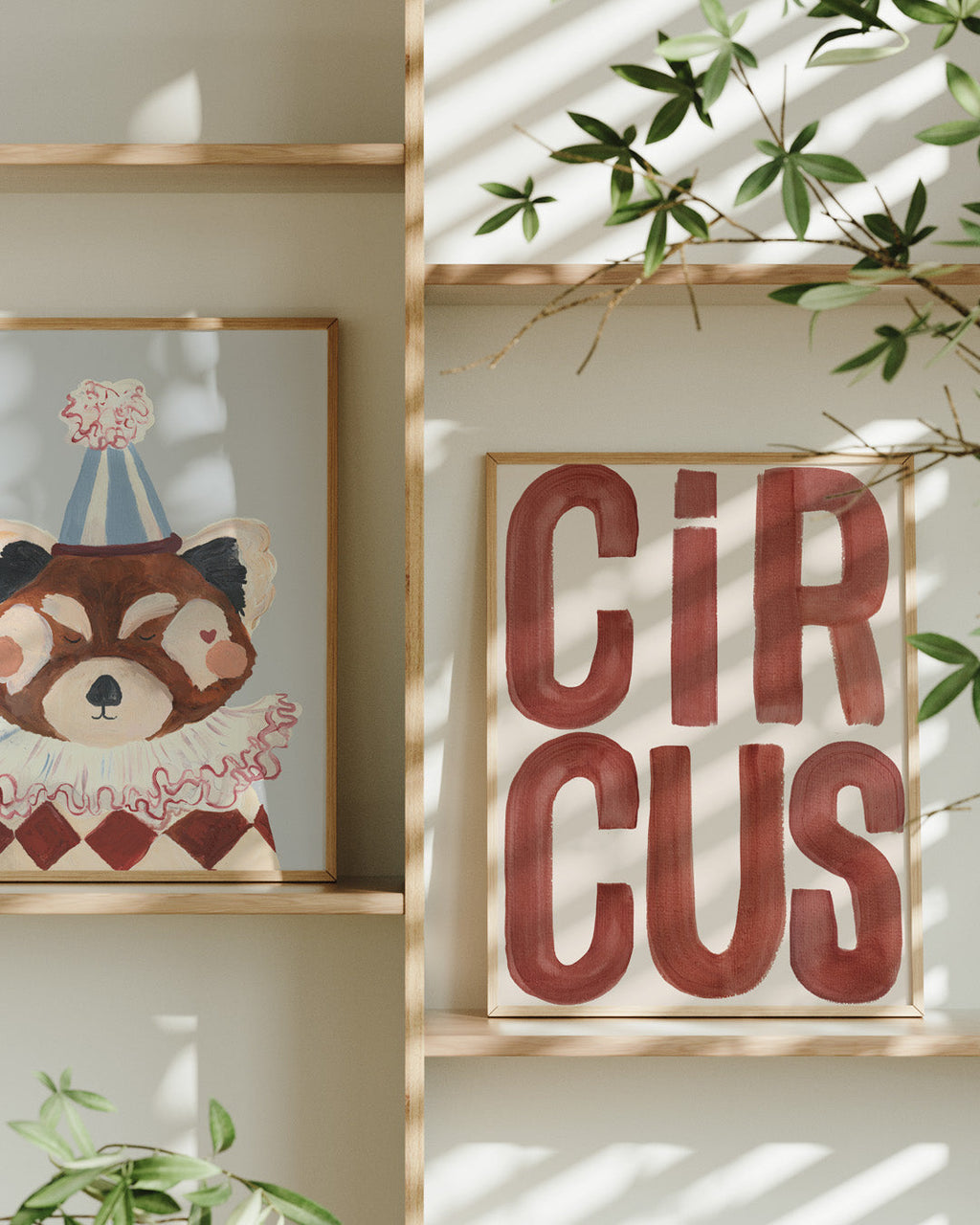 Circus Typography Art Print – view 2